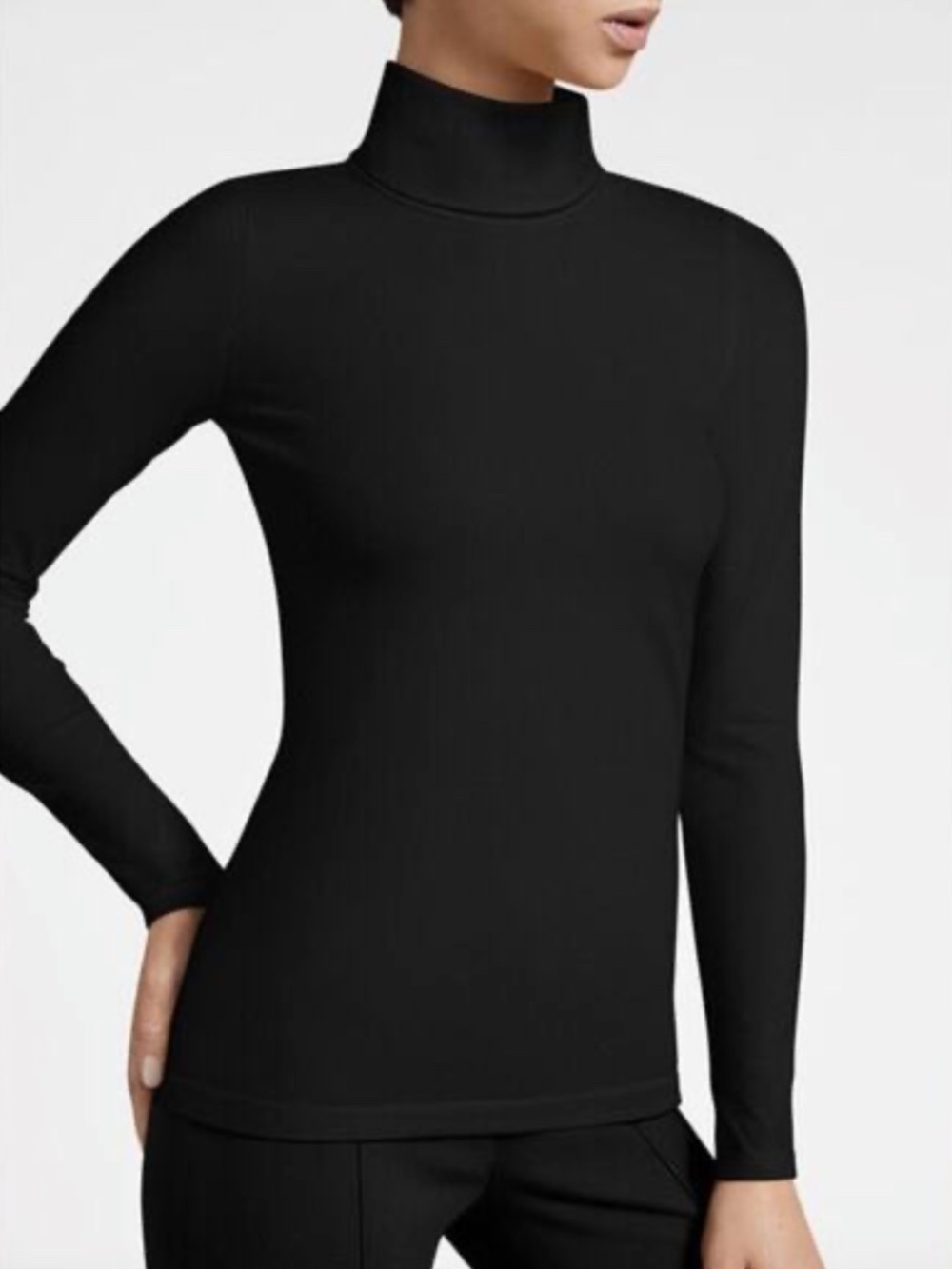 Wolford Cotton Velvet Turtleneck